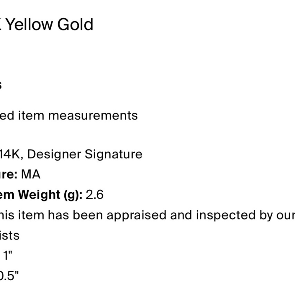 Gold Lightning Bolt Lock - Picture 6 of 6